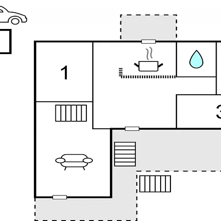 Three Bedroom Holiday In *
